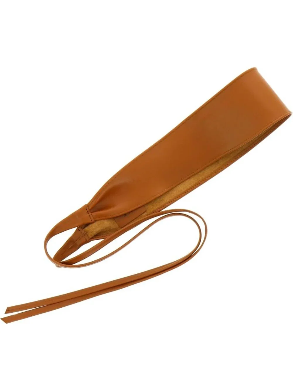 Stylish Italian Leather Obi Belt for Women - Chic Fashion Accessory, Versatile